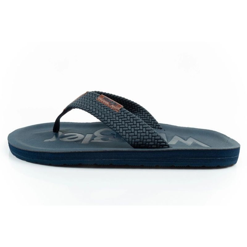 Wrangler men's Zane Flipflop navy blue flip-flops Wrangler
