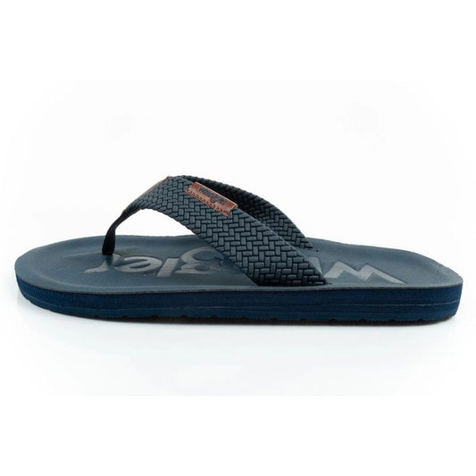 Wrangler men's Zane Flipflop navy blue flip-flops Wrangler