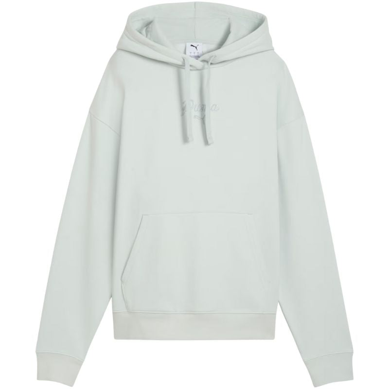 Women's Puma ESS Script Comfort Hoodie mint green 694136 29