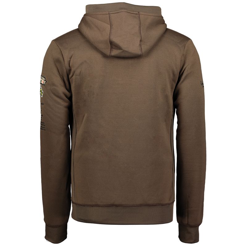 Geographical Norway Gymclass DB 054 M WW2487H/GN-Brown sweatshirt Clothing/Outdoor/Geographical Norway Your Sports Performance
