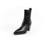 Karl Lagerfeld Cowboy Boots Women's Leather Cowboy Boots Black In preparation Your Sports Performance