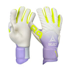 Select 89 Women v26 Goalkeeper Gloves Purple, White, and Lime 500097