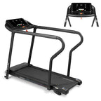 Spokey MOVI electric treadmill with handrails