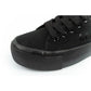 Lee Cooper women's sports shoes fabric platform sneakers black In preparation Your Sports Performance