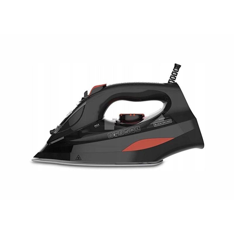 Black+Decker BXIR3000E steam iron (3000W; black) AGD - Produkty/Żelazka i generatory pary Your Sports Performance