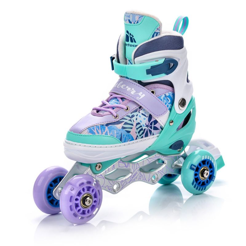 Meteor 4in1 Skates Blueberry L 38-41 24385 Accessories/Skating/Rolki Meteor Your Sports Performance