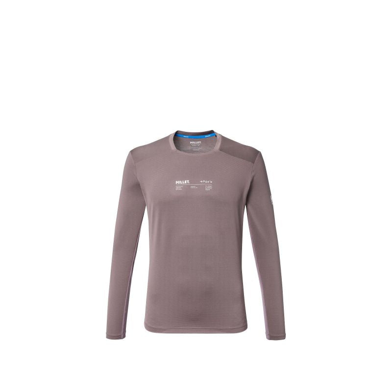 MILLET Intense Ts Ls M purple plum men's t-shirt