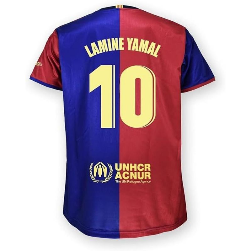 FC Barcelona Home FCB 2024/25 Lamine Yamal Jr BB19E-Y Kit Clothing/Football/FC Barcelona Your Sports Performance
