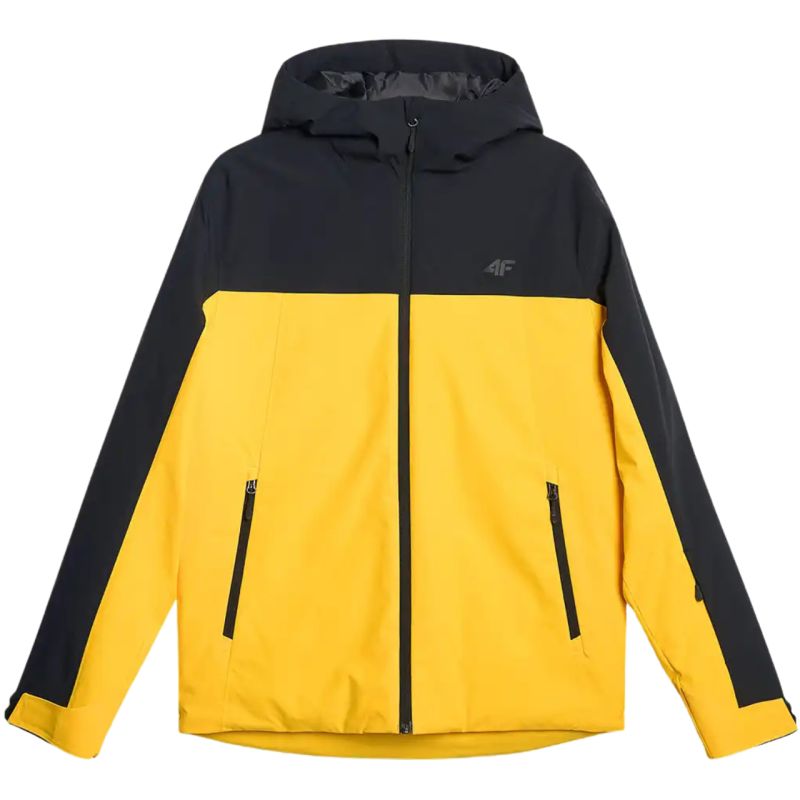 Men's ski jacket 4F M0787 orange 4FWAW25TTJAM0787 70S In preparation Your Sports Performance