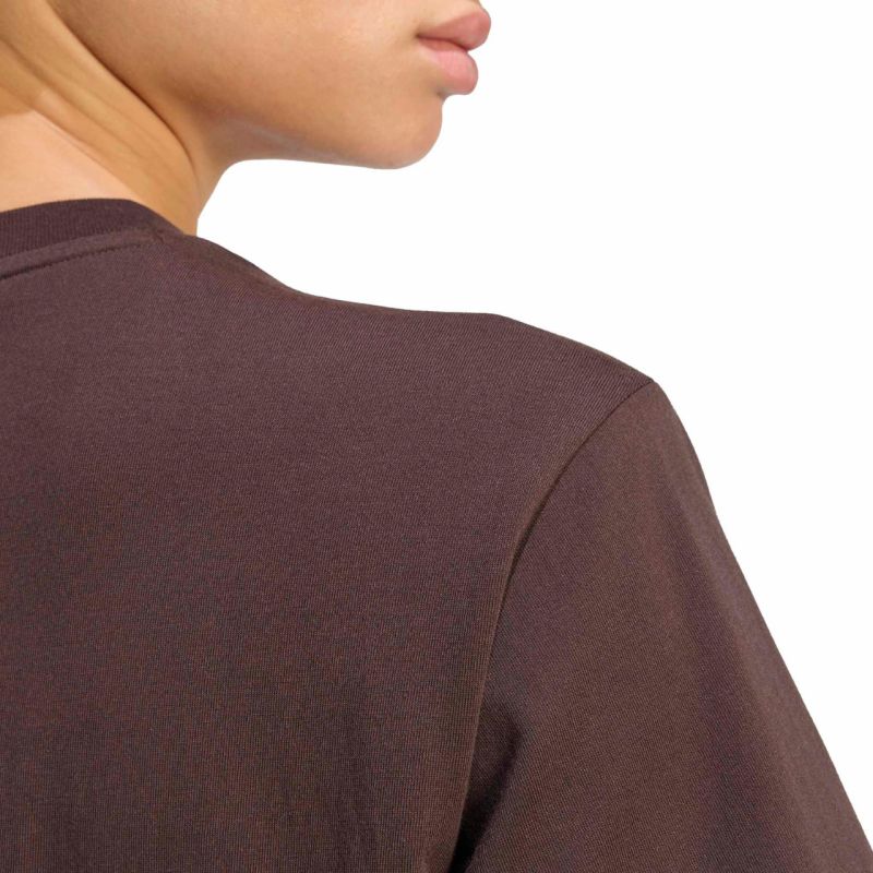 adidas Essentials Small Logo Women's T-Shirt Brown KX0795