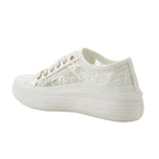 Lee Cooper women's sports shoes sneakers white platform lace Lee Cooper