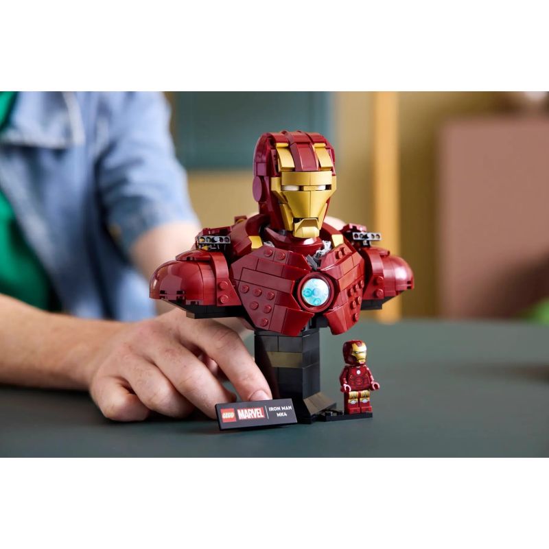 LEGO Marvel 76327 Iron Man MK4 Bust In preparation Your Sports Performance