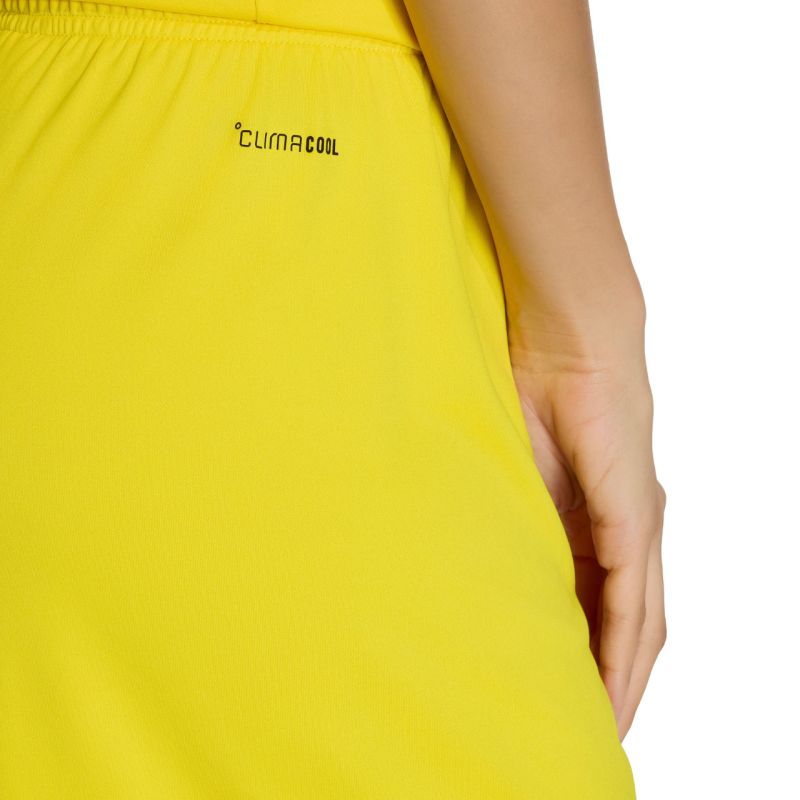 Adidas Entrada 26 women's shorts yellow JZ2540