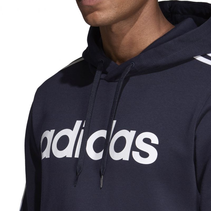 Sweatshirt adidas Essentials 3 S PO FL navy blue M DU0494 Clothing/Lifestyle Adidas