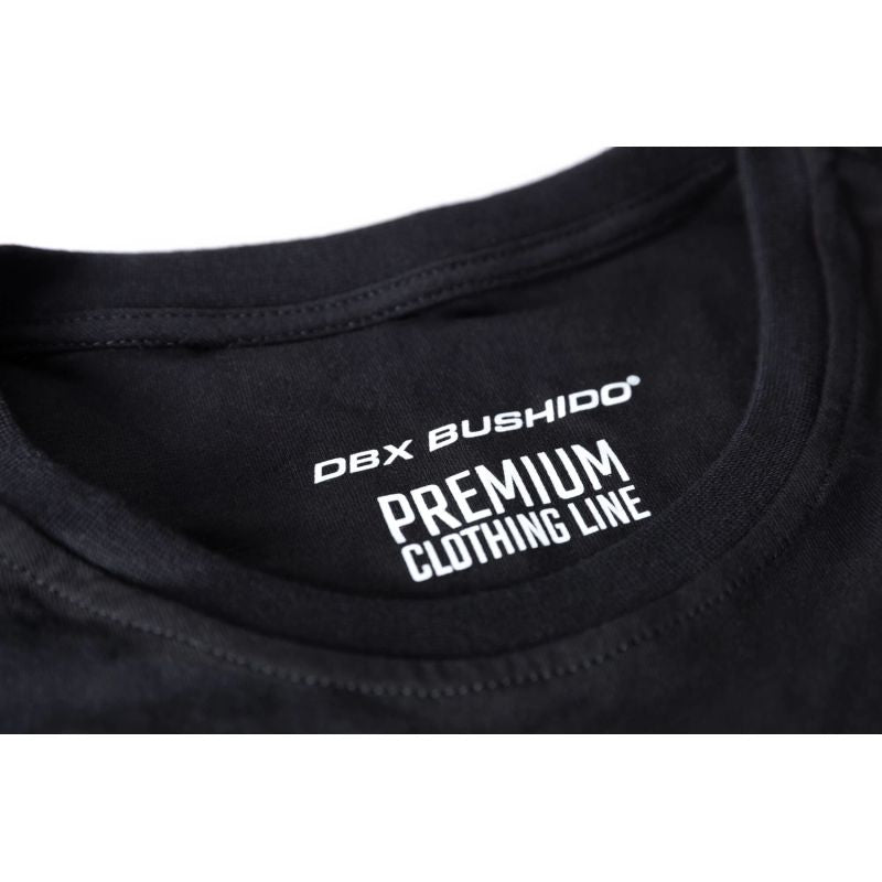 Premium cotton T-Shirt with the DBX Bushido logo ODZIEŻ - Koszulki treningowe Your Sports Performance