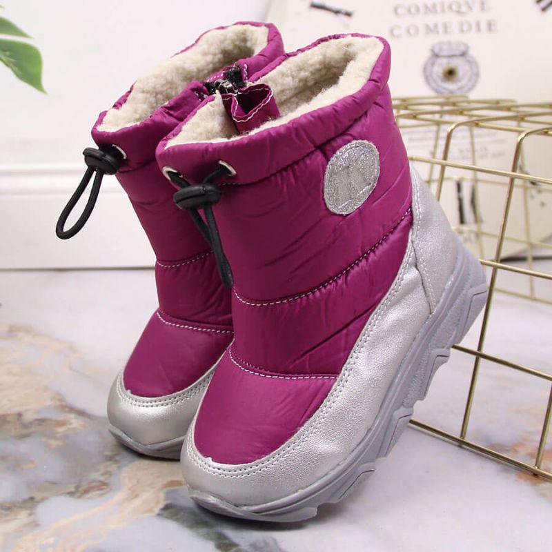 Insulated snow boots Kornecki Jr KOR6896A fuchsia Footwear/Outdoor/Kornecki Your Sports Performance
