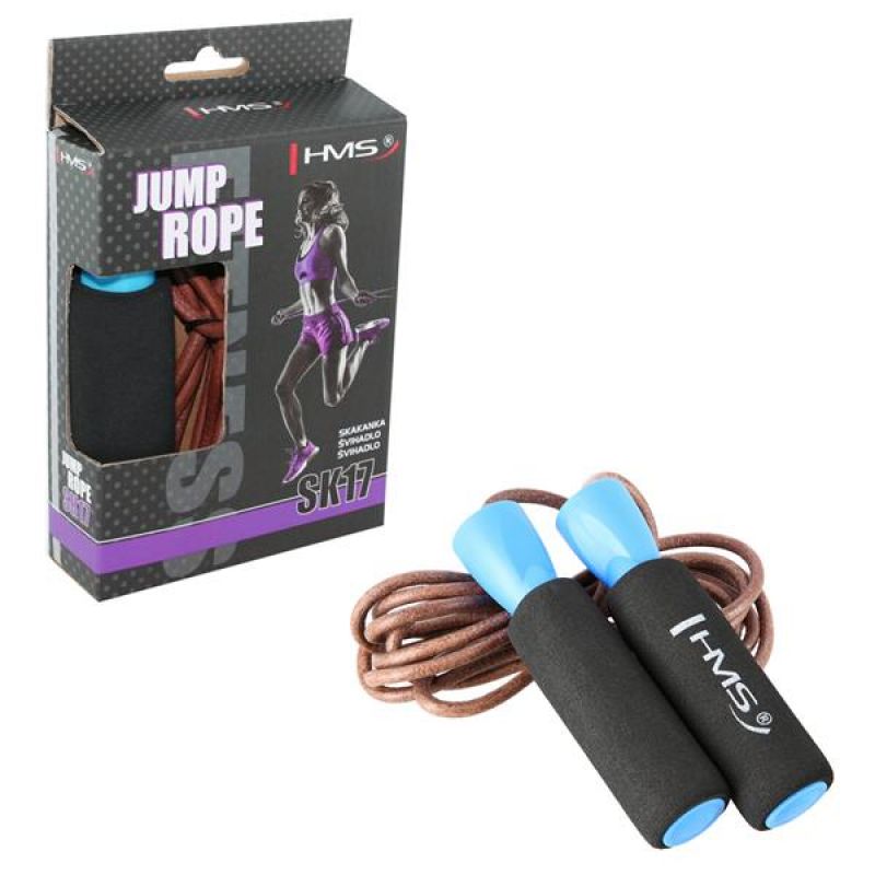Leather skipping rope HMS SK17 Accessories/Training equipment Your Sports Performance