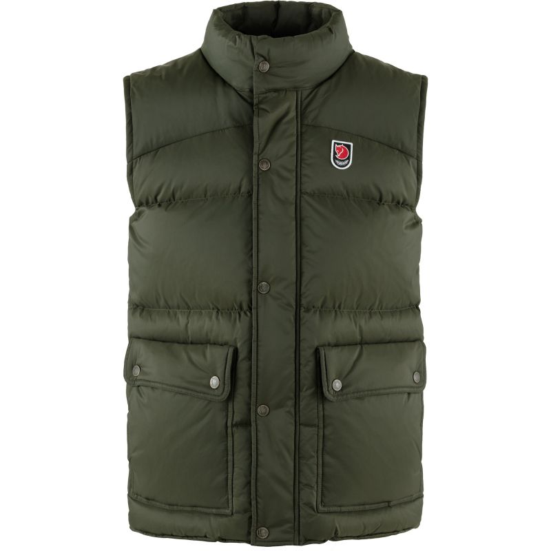Fjällräven Expedition Down Lite Vest M men's hiking vest green (F84606-662) In preparation Your Sports Performance