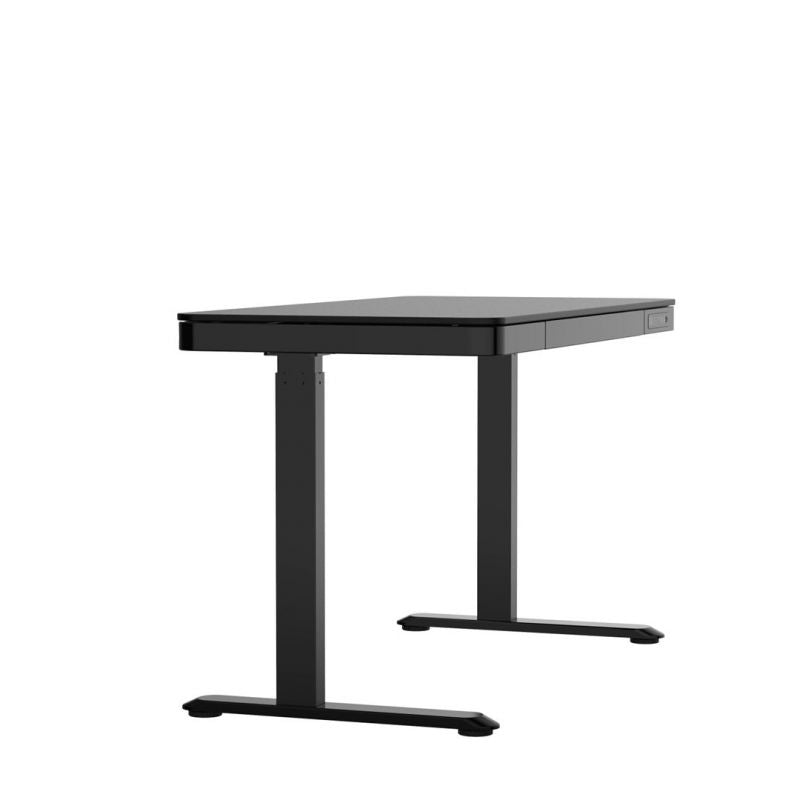 Urevo Spacewalk 3S treadmill + TUCKANO electrically adjustable desk, black In preparation Your Sports Performance