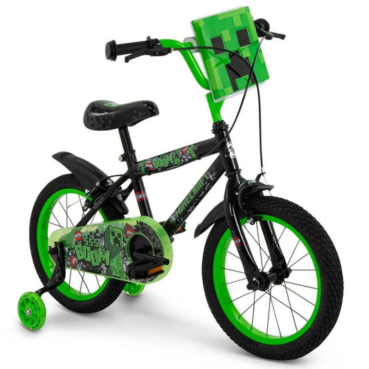Huffy Minecraft Bike 16" Black 21644W (Gry i zabawki) Sport i rekreacja/Rowery dziecięce Your Sports Performance