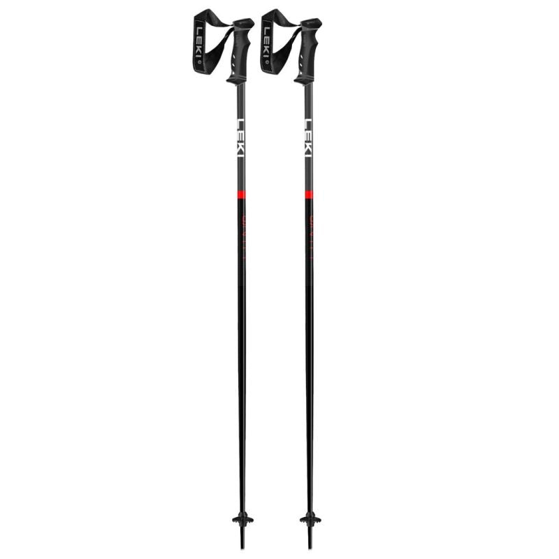 LEKI STICKS QNTM black/red 120 Akcesoria sportowe i turystyczne/Kije do Nordic Walking i trekkingu Your Sports Performance