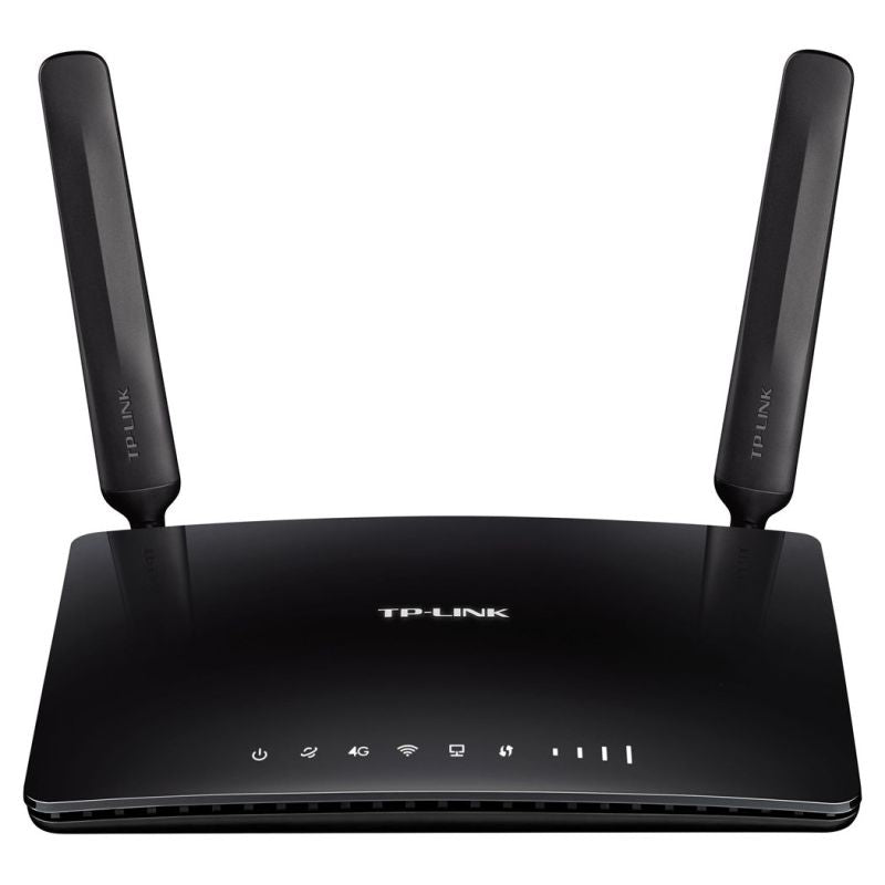 TP-Link TL-MR6400 Wireless Router Fast Ethernet Single Frequency (2.4 GHz) 4G Black Komunikacja i łączność/Routery 3G/4G/5G Your Sports Performance