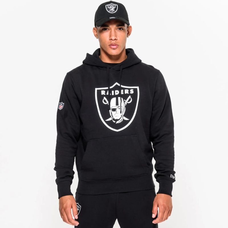 New Era NFL Oakland Raiders Black Hoodie - 11073758 Odzież/Odzież na co dzień Your Sports Performance