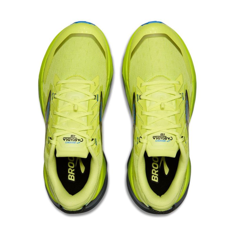 Men's Cascadia 19 Trail Running Shoes Lime Import z Brooks/Brooks/Inne Your Sports Performance