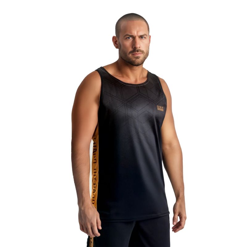 TankTop GOLD boxing shirt Stroje bokserskie Your Sports Performance