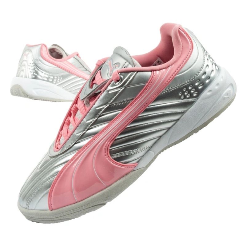 Puma sports shoes sneakers youth V-S2 Goalgetter fashionable silver Puma