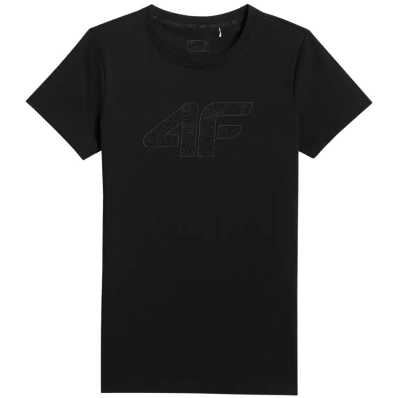 Women's T-shirt 4F F3309 deep black 4FWMM00TTSHF3309 20S
