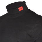 Men's Hugo Boss Derollo224 Slim Fit Black Turtleneck - 50479373 Odzież/Odzież na co dzień Your Sports Performance