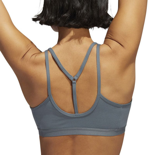 adidas Coreessentials Medium-Support Women's Sports Bra Gray HD7686 In preparation Adidas