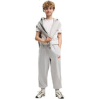 Puma ESS Logo Lab Relaxed Kids’ Trousers Grey 694675 63