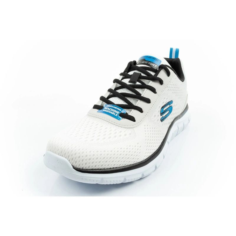 Skechers men's sports shoes Track-Ripkent comfortable lightweight fashionable ecru Skechers