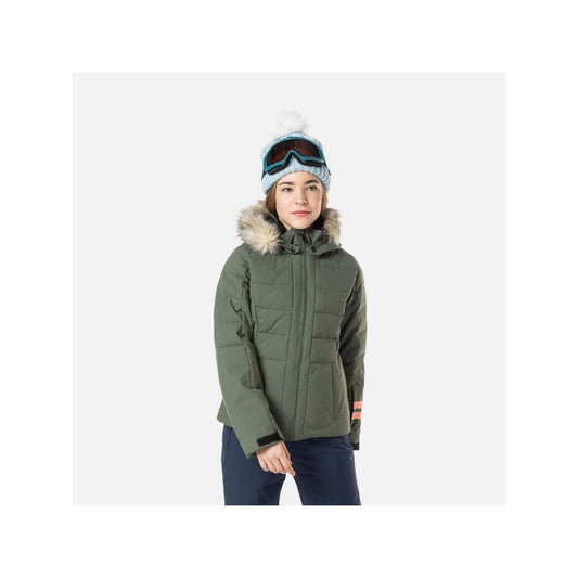 Rossignol Girl Polydown Jkt Jacket Green Import z PMSport Your Sports Performance
