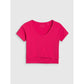Women's crop top plain t-shirt 4F 4FRSS25TTSHF2695-54S *Kategoria tymczasowa Your Sports Performance