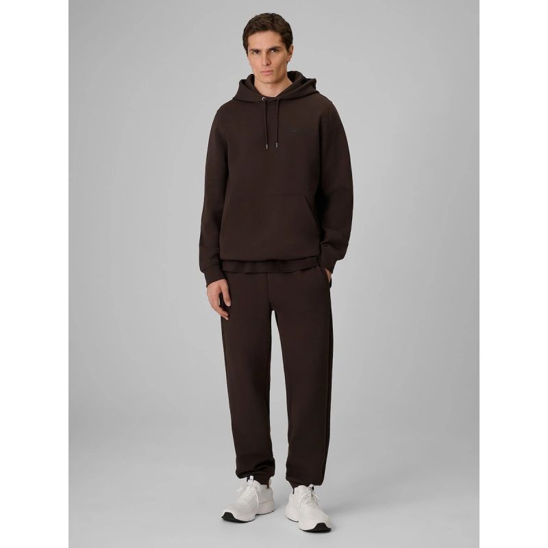 Men's regular hooded sweatshirt 4F | Robert Lewandowski RL9KSS26TSWSM2954-80S