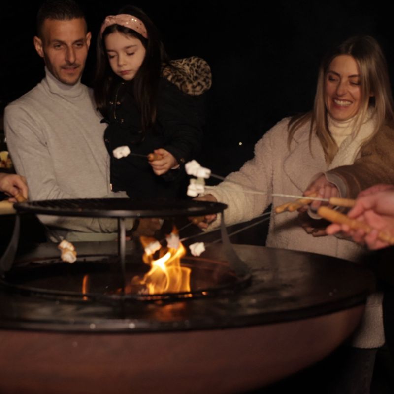 BF Bonbiza XL Open rusty garden fire pit In preparation Your Sports Performance