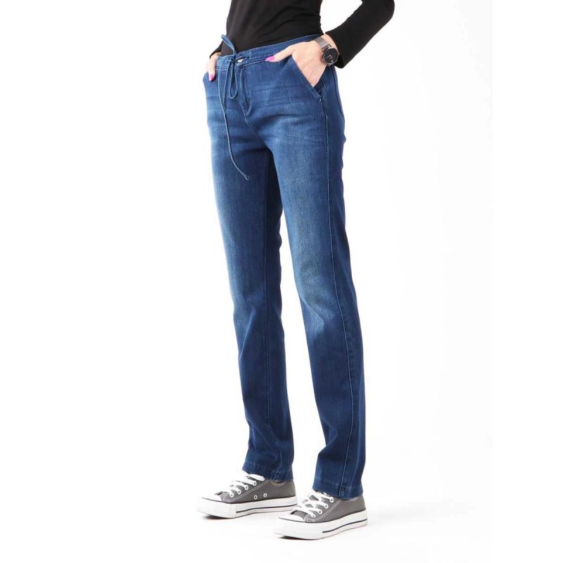 Wrangler Slouchy Cozy Blue Jeans W W27CGM82G Clothing/Lifestyle/Trousers, shorts/Wrangler Your Sports Performance