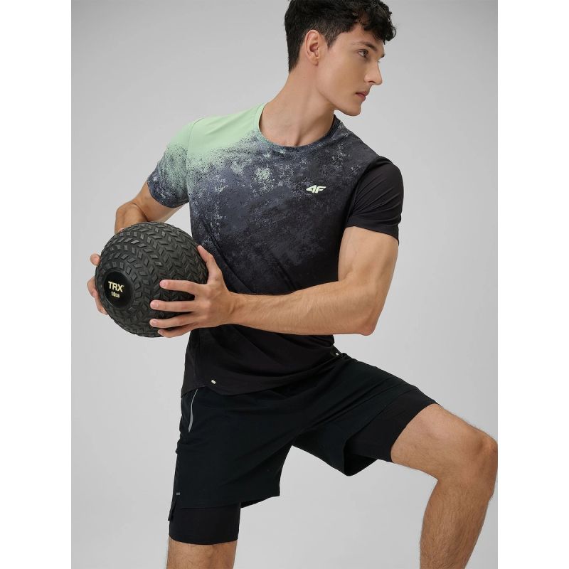 Men's quick-drying regular training T-shirt 4F 4FRSS26TFTSM2288-72A 4f