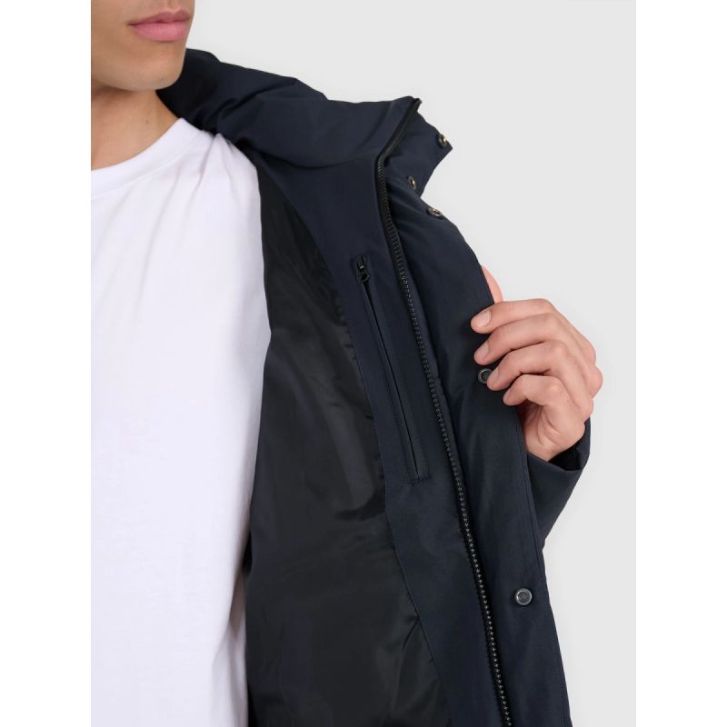 Down jacket with synthetic filling, membrane 10000 men's 4F 4FRAW25TDJAM0797-20S 4f