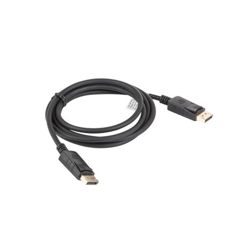 Lanberg CA-DPDP-10CC-0018-BK Cable (DisplayPort Male - DisplayPort Male; 1.8m; black) Kable i adaptery/Kable DisplayPort Your Sports Performance