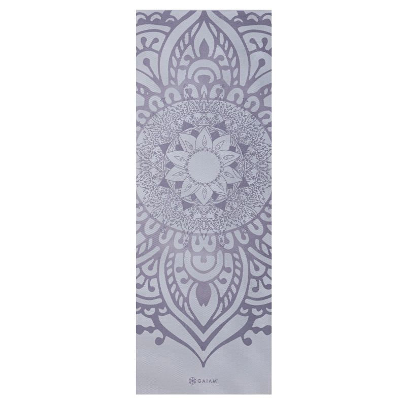 Gaiam Wild Lilac Sundial 5 MM 64941 yoga mat Accessories/Training equipment Your Sports Performance