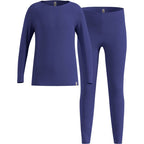 Thermal underwear - Odlo Set long MERINO 200 size 152cm Blue Odzież militarna/Bielizna termoaktywna Your Sports Performance