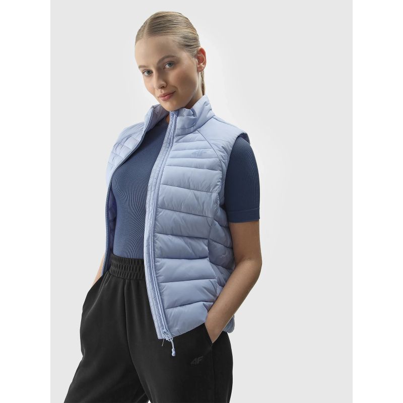 Women's quilted down vest with recycled filling 4F *Kategoria tymczasowa Your Sports Performance