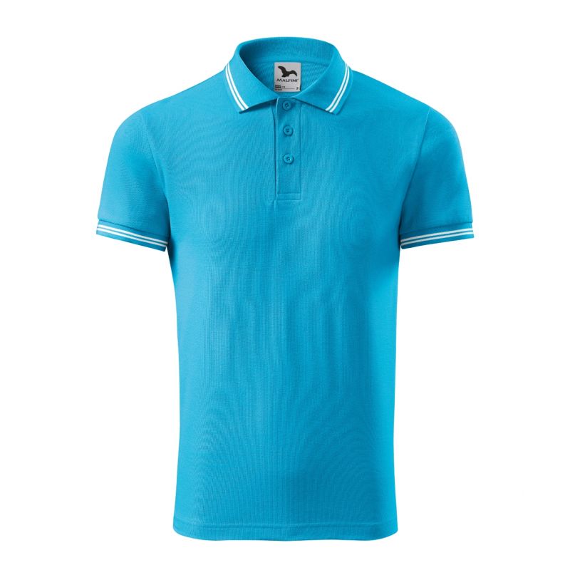 Polo shirt Malfini Urban M MLI-21944 turquoise Clothing/Lifestyle/T-shirts/Malfini Malfini
