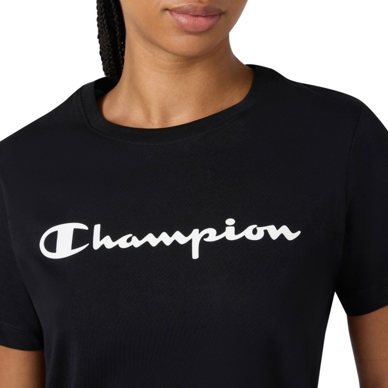 Champion Women's Short Sleeve T-shirt Black 118428 KK001