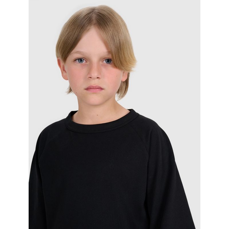 Boy's oversize plain T-shirt 4F 4FJWAW25TTSHM2411-20S *Kategoria tymczasowa Your Sports Performance