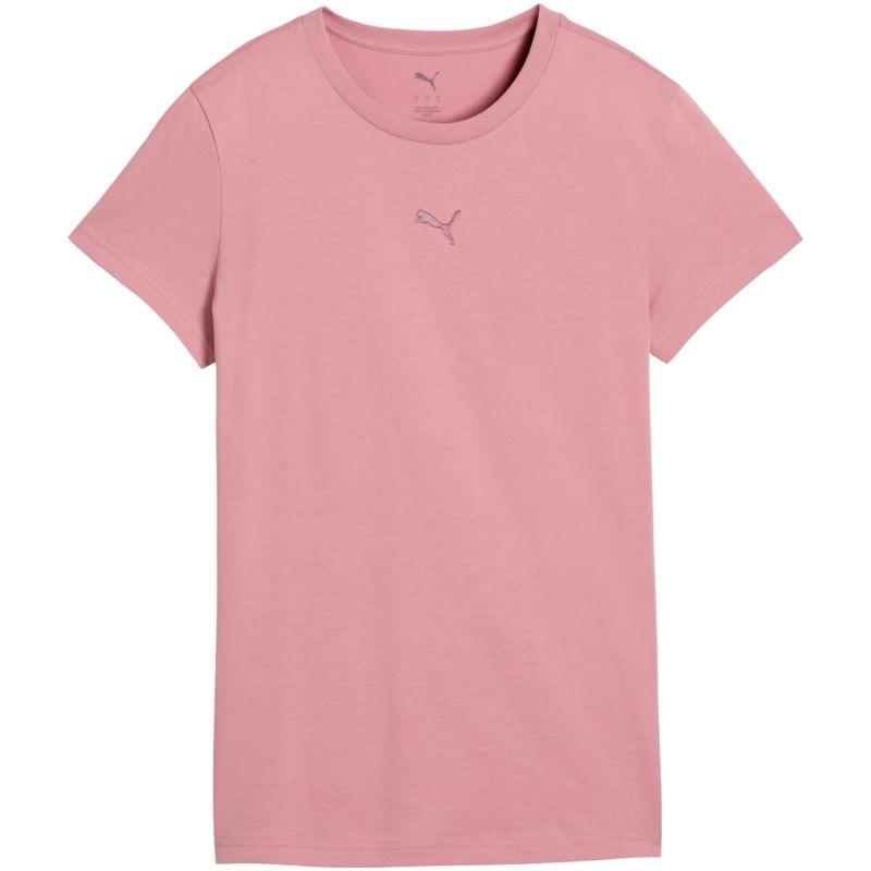 Puma Ess Centered Cat Logo Tee Pink 692916 48